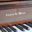 2003 Charles R Walter console piano. STUNNING! - Upright - Console Pianos